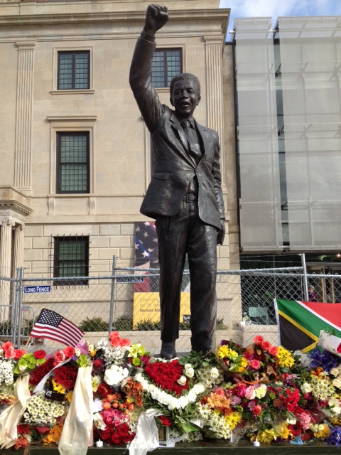 Flowers from admirers